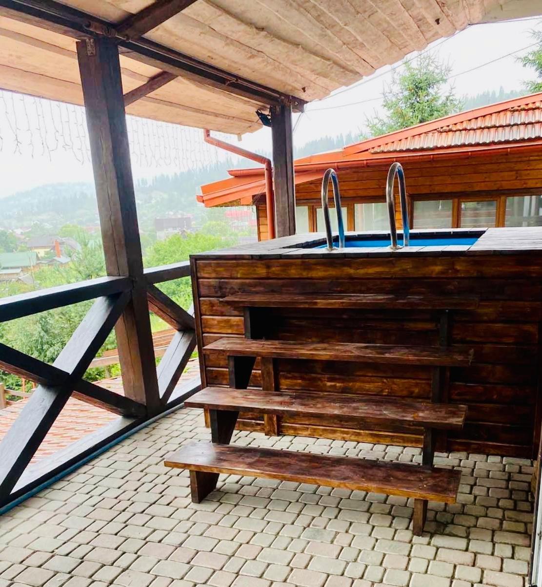 Hotel Рандеву Slavske Esterno foto